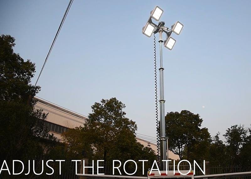 cuboid solar light tower113