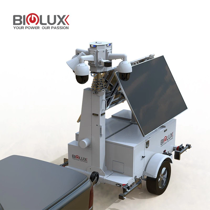 2026 Starlink Solar Surveillance Camera Trailer Tower suppliers