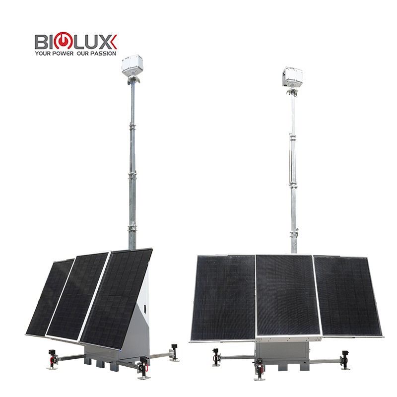 HiCUBE Reliable Off-Grid Security Tower factory