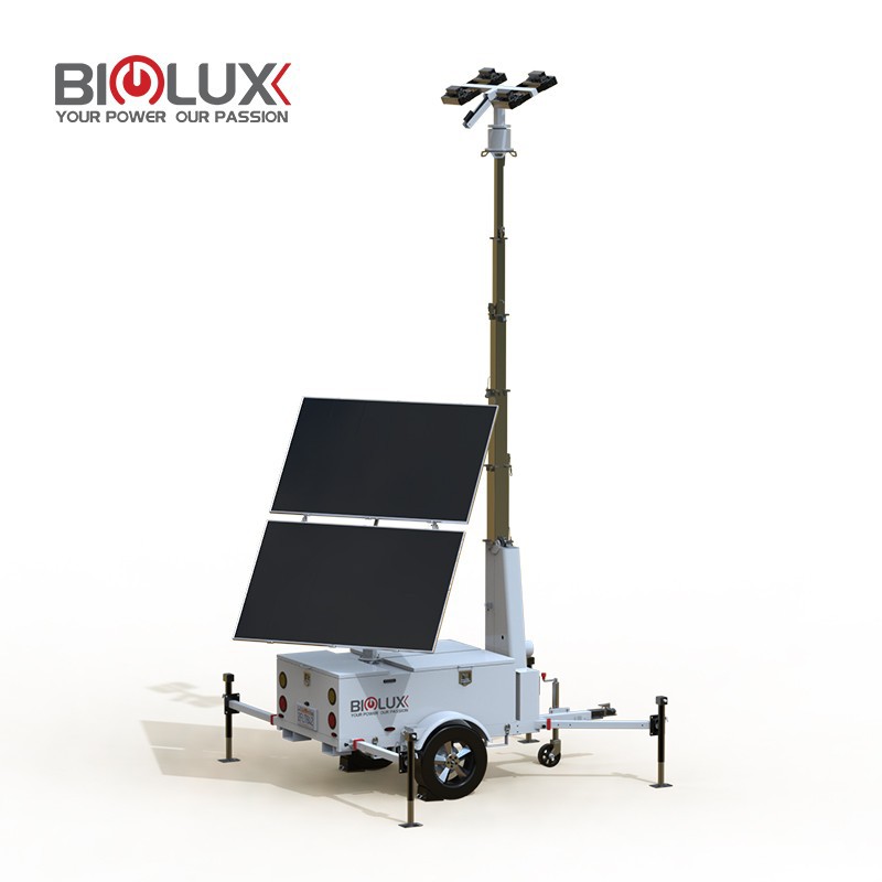 Customizable Mobile Solar Light Tower