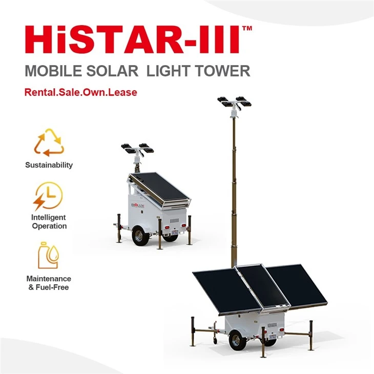 Off-Grid Lighting TowerMobile Solar Light Tralier suppliers