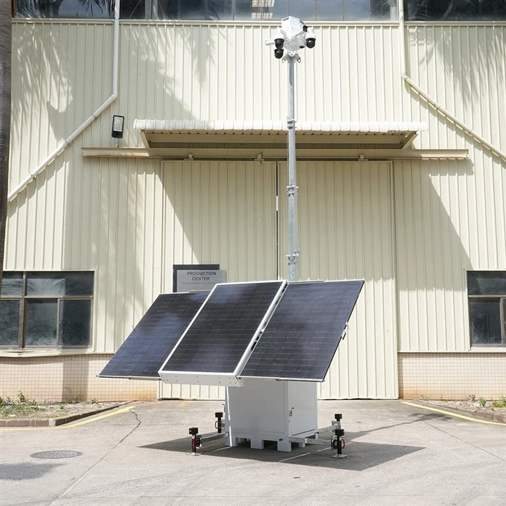 HiCUBE Mobile Solar Surveillance Tower For Security suppliers