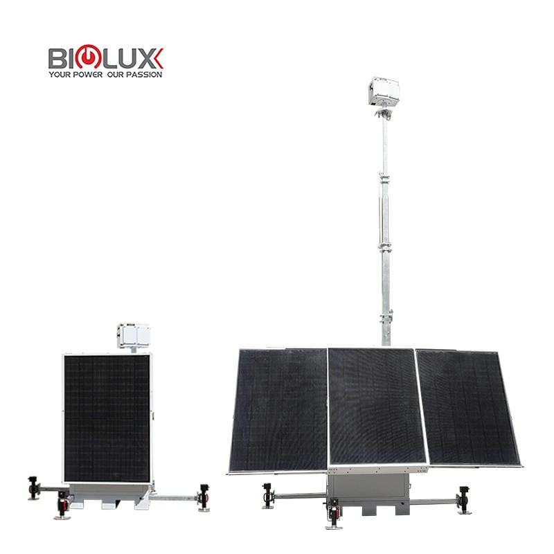 HiCUBE Reliable Off-Grid Security Tower