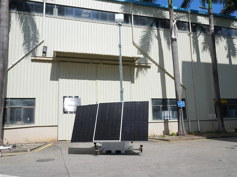HiCUBE Solar CCTV Tower For High-Power Equipment price