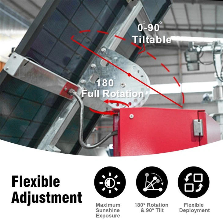 HiGUARD Solar Lighting Tower high quality