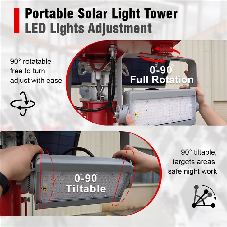 HiGUARD Solar Lighting Tower factory