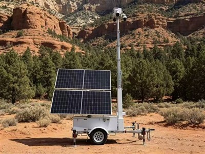 Mobile Solar Surveillance Trailers: A Tailor Made Solution for Forest Fire Prevention