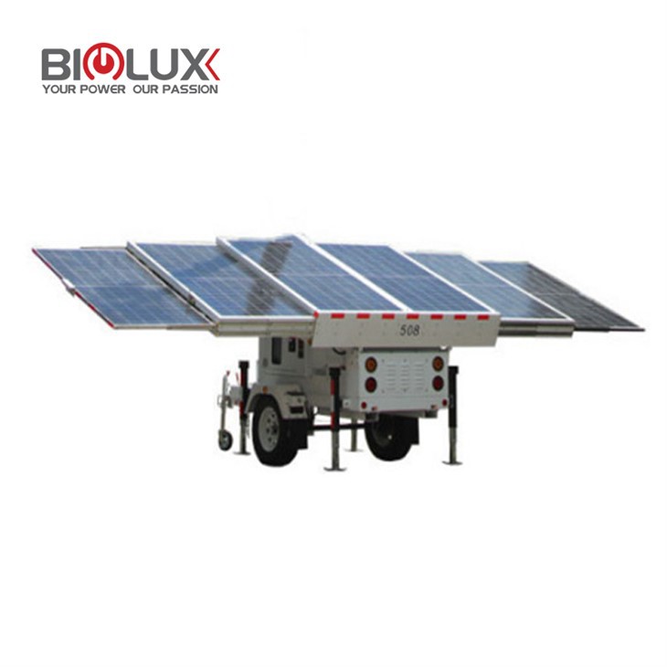 Mobile Solar Power Generator