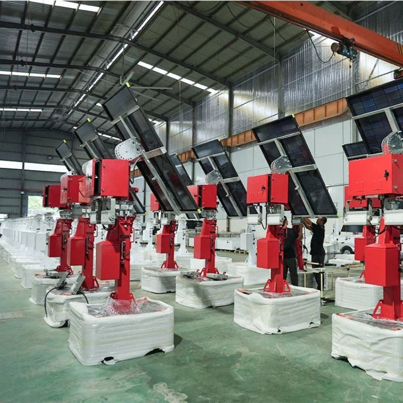 Mobile Solar Powered AI Light Tower high quality