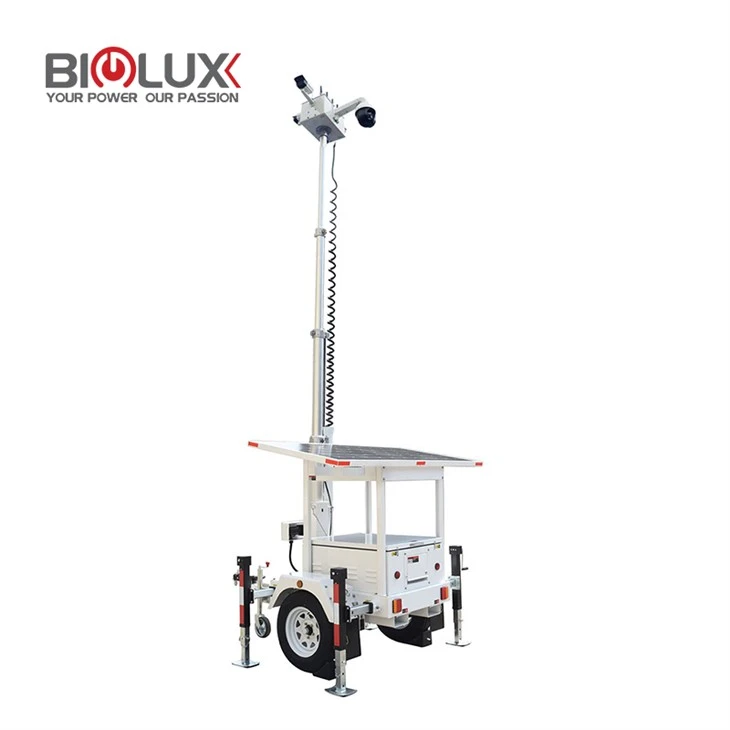 Mobile Solar Security Tower For Border