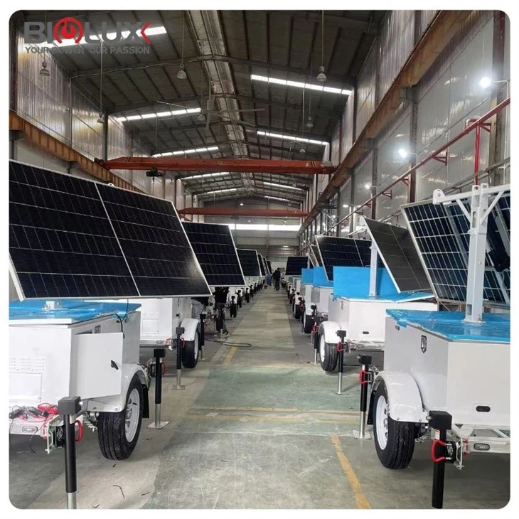 2025 New Mobile Solar CCTV Security Solution Trailer suppliers