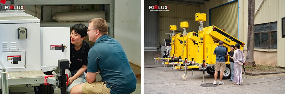 biglux-australian-clients-visit-mobile-solar-cctv-tower biglux-australian-clients-visit-mobile-solar-cctv-tower