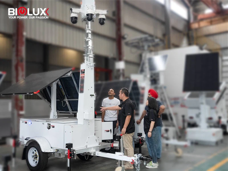 solar trailer cctv solar trailer cctv