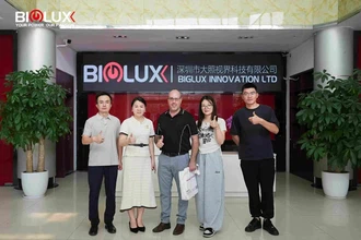BIGLUX Welcomes Australian Traffic Control Clients To Inspect Mobile Solar CC...