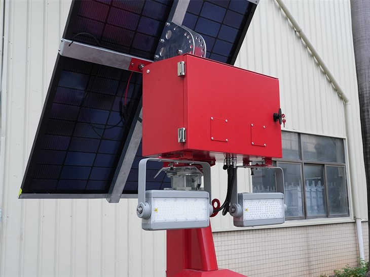 HiGUARD Mobile Solar CCTV Tower Economic high quality