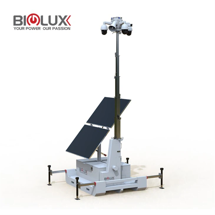 HiSKID Solar CCTV Towers