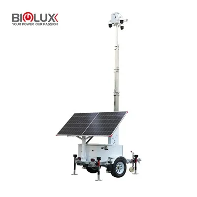 HiSITE Mobile Solar Surveillance Trailer