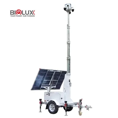 HiSITE Mobile Solar Surveillance Trailer