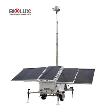 HiSTAR-V Solar Security CCTV Tower