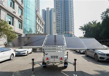 Mobile Solar Generator Solar Trailer