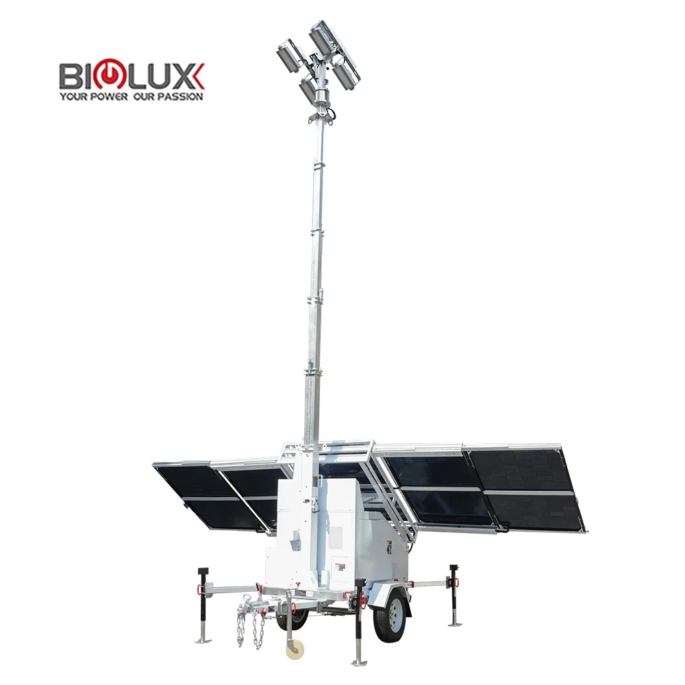 Solar Light Tower For Qatar World Cup 2022