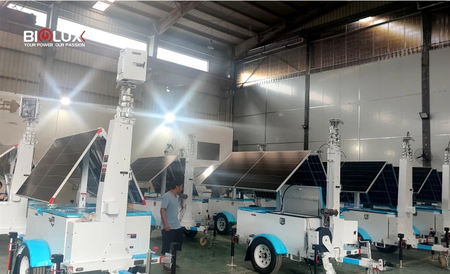 mobile light tower production mobile light tower production