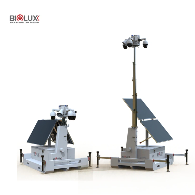 skid mobible solar surveillance tower skid mobible solar surveillance tower