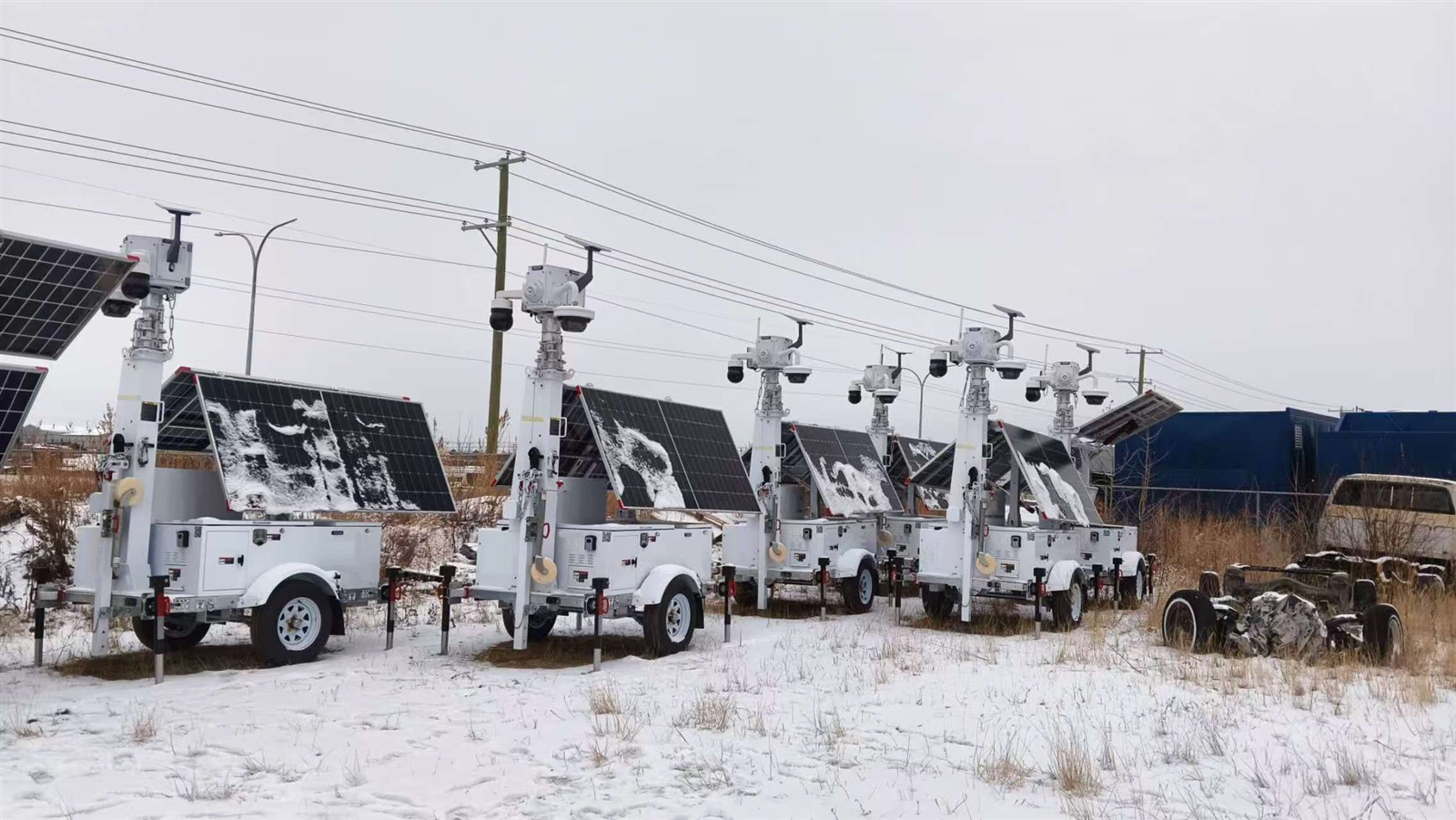 Solar CCTV Trailer 5G Starlink2 Solar CCTV Trailer 5G Starlink2