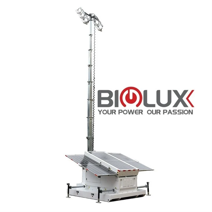 Skid Mobile Lighting Towers BIGLUX China Factory