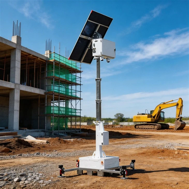 Small Unit Solar Security Surveillance Towers manufacturers