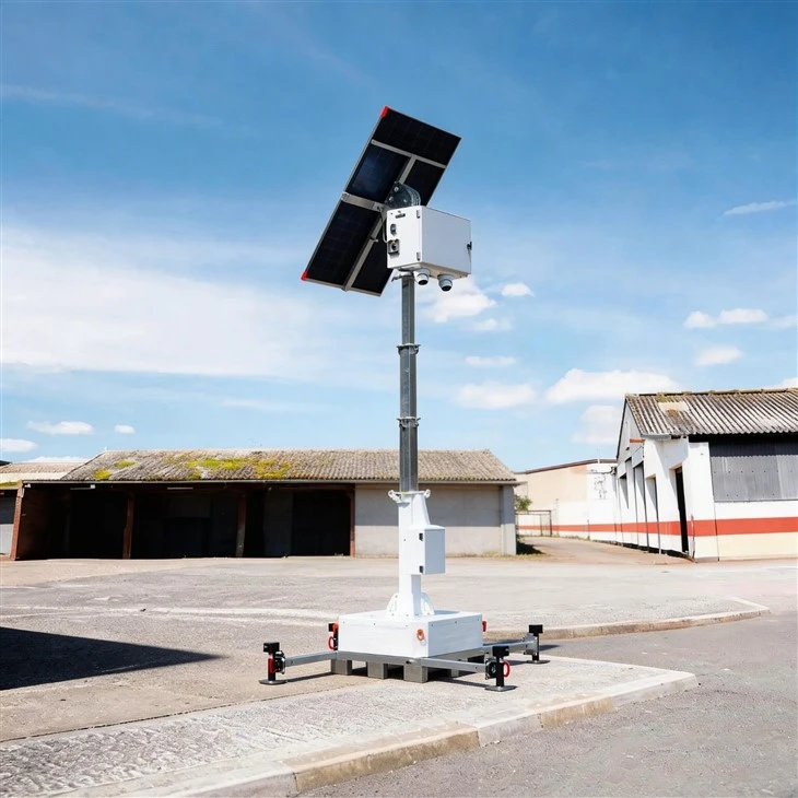 Small Unit Solar Security Surveillance Towers suppliers
