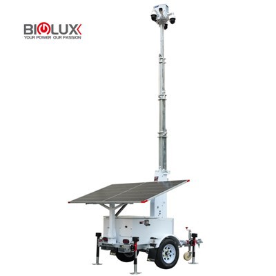 HiSITE Mobile Solar Surveillance Trailer