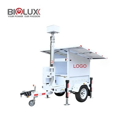 Histe Solar Surveillance Trailer For Events