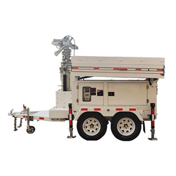 Mobile Solar Trailer For Water Pump