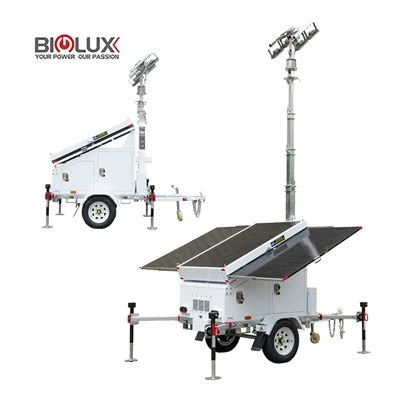 Off-Grid Lighting TowerMobile Solar Light Tralier