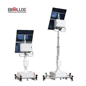 Off-Grid Portable Solar LED Lighting Trailer