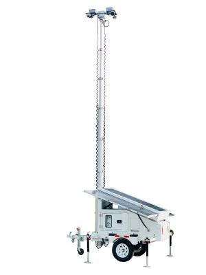 Solar Light Towers for Emergency Use