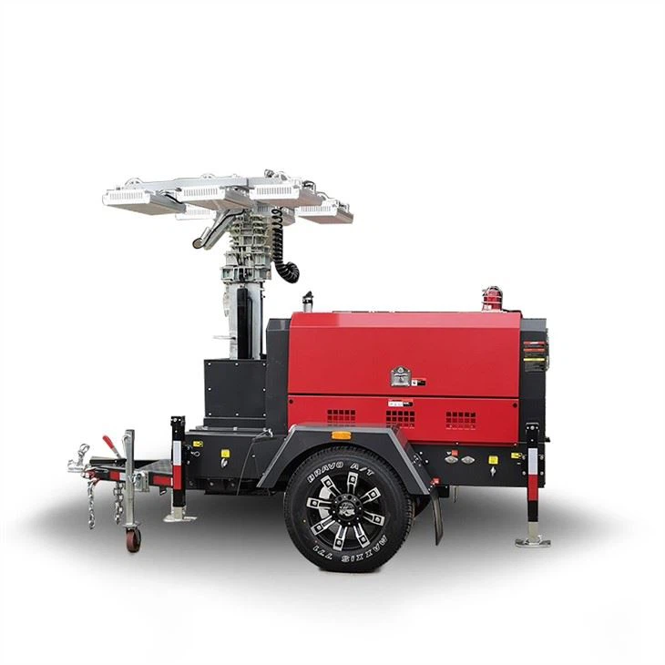 Light Tower With 20KW Perkins Genset
