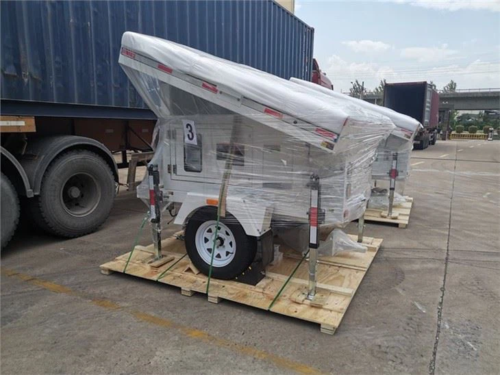 9m Hydraulic Lifting Light Tower For Sale
