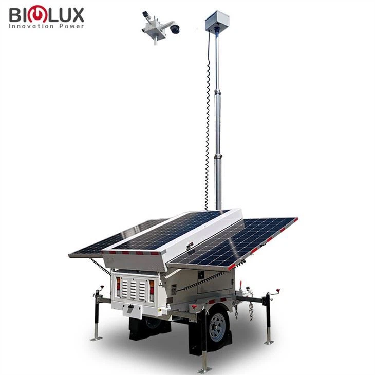 CCTV Camera With Solar Generator
