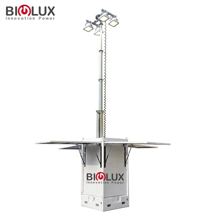 Solar Fork Lift Lights Tower