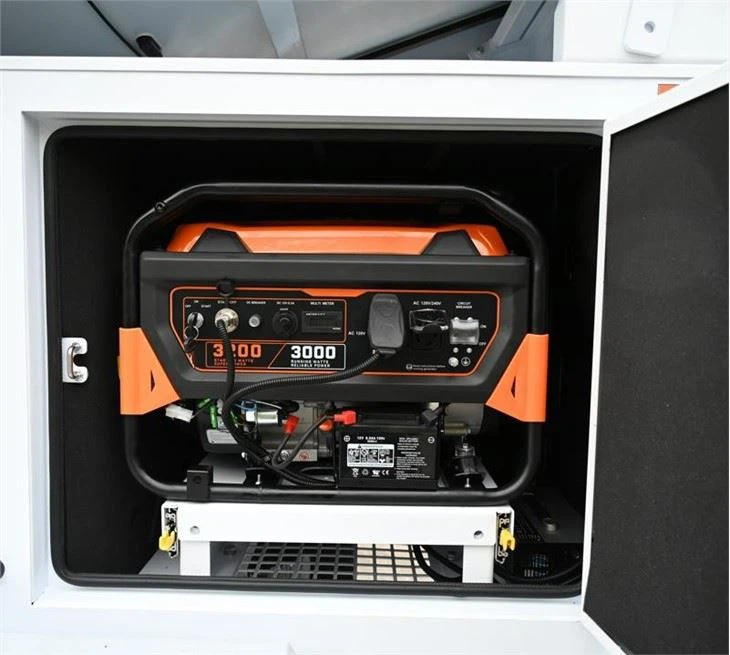 Lithium Battery Hybrid Solar Surveillance Trailer