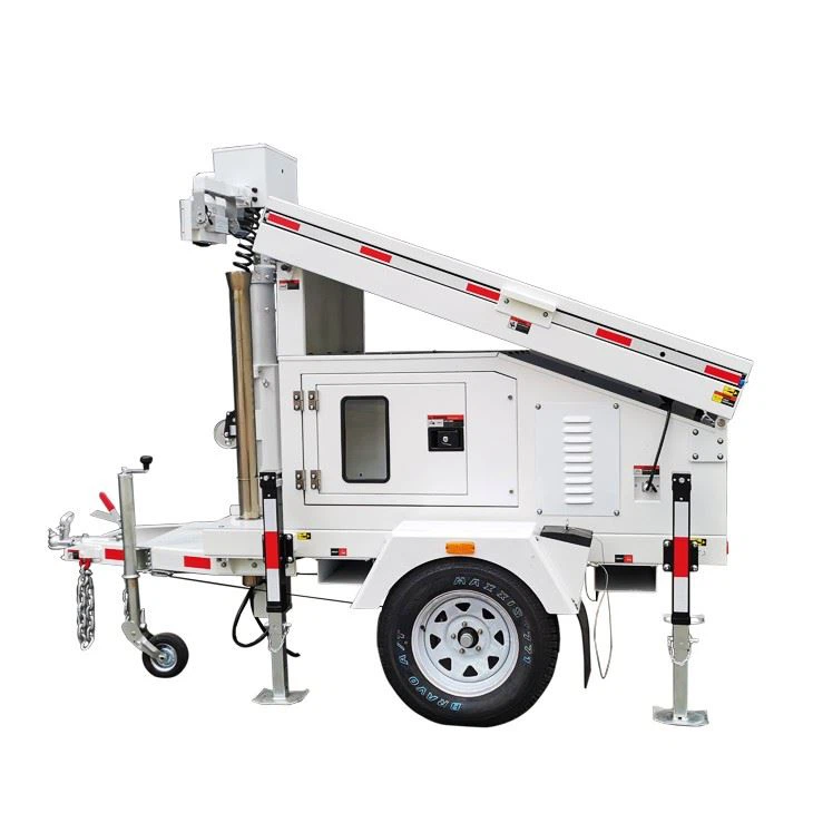 Military Cctv Light Tower For Exercises