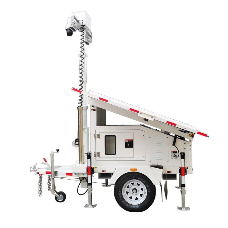 Military Cctv Light Tower For Exercises