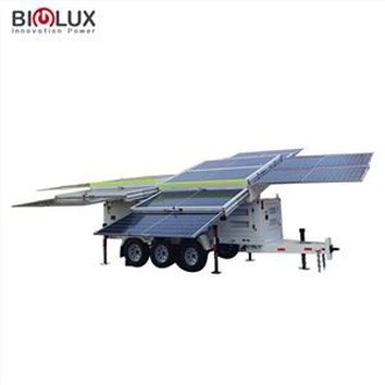 Mobile Solar Generator with Panels Included