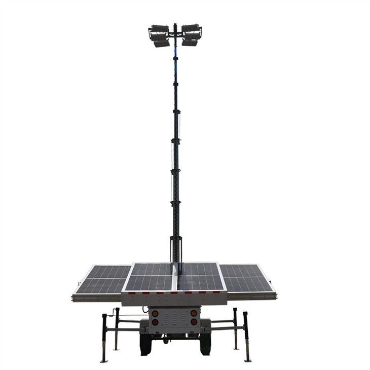 Solar Light Tower For Rental