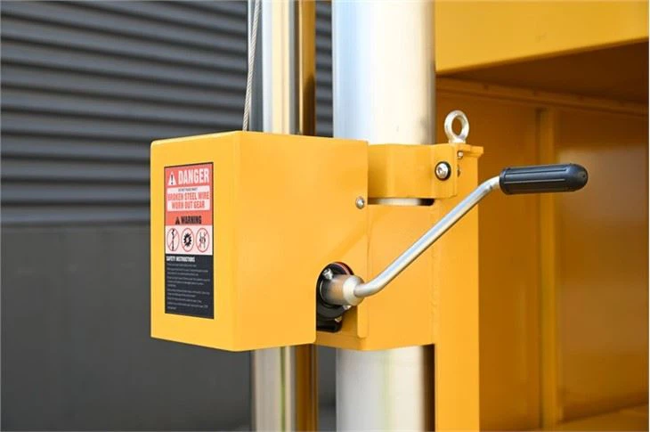Solar Powered Mobile Cctv Tower Trailer