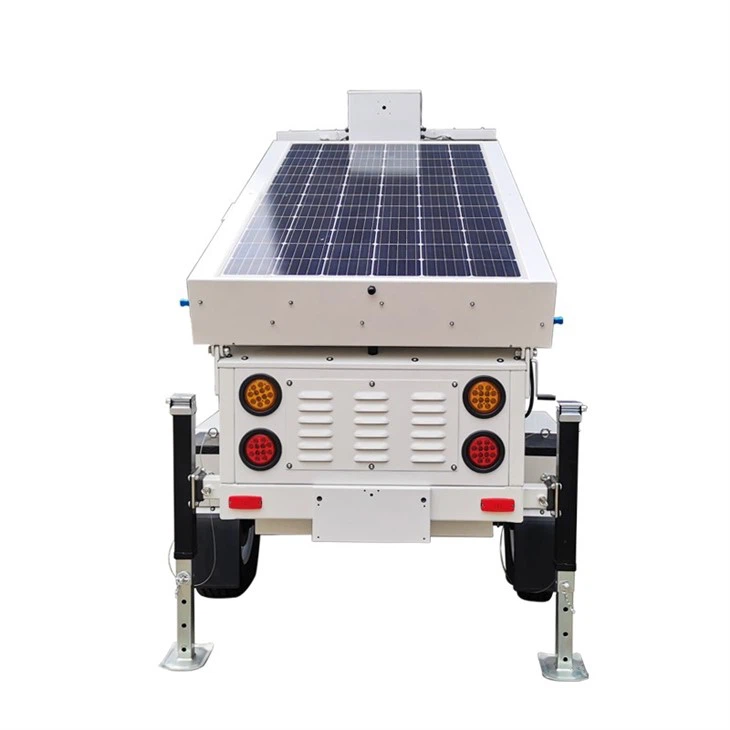 2023 Latest Mobile Solar Surveillance Trailer