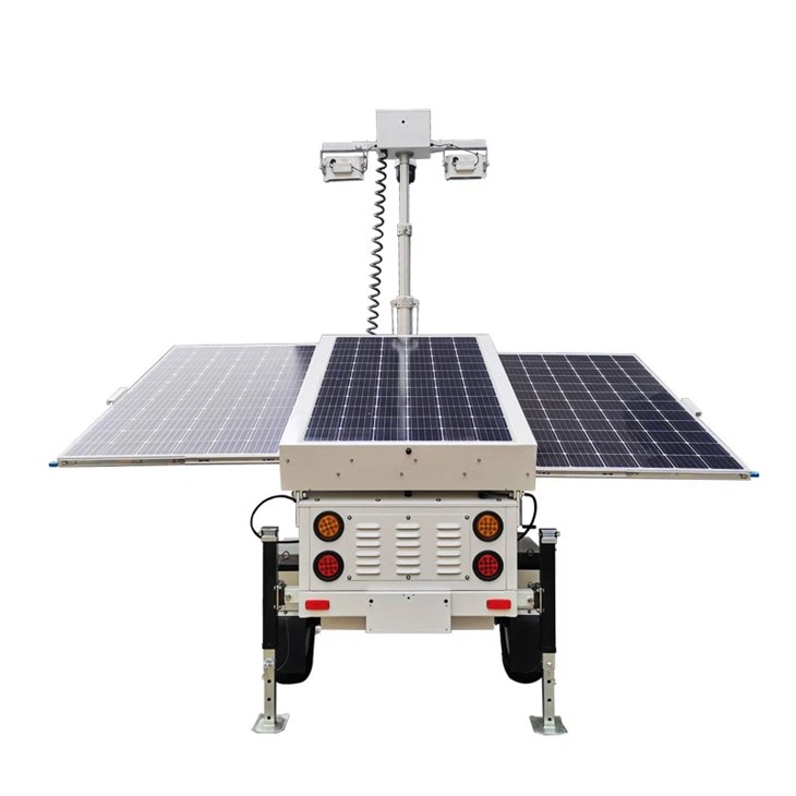 2023 Latest Mobile Solar Surveillance Trailer