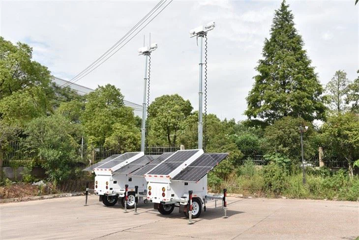 30000lms Mobile Surveillance Trailer With Victron Controller